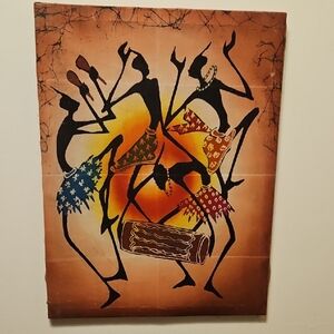 Colorful Tribal Art Canvas